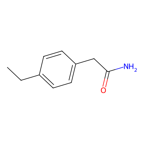 2-(4-Ethylphenyl)acetamide structure