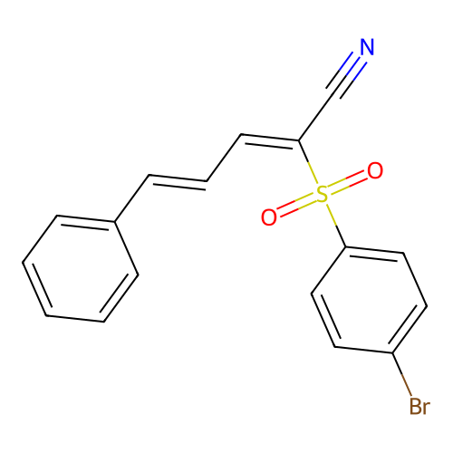 C17H12BrNO2S structure