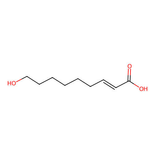 9-羟基壬-2-烯酸 structure