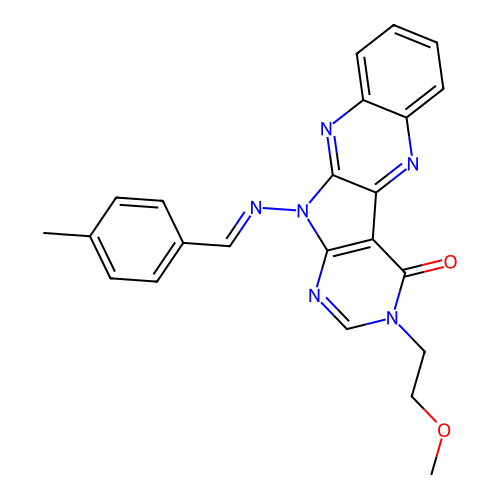 C23H20N6O2 structure