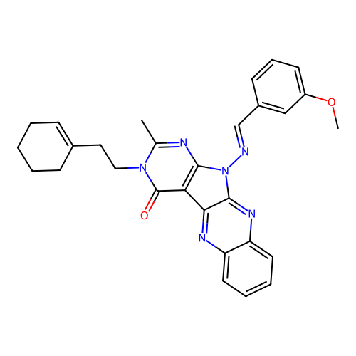 C29H28N6O2 structure