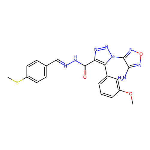 C20H18N8O3S structure