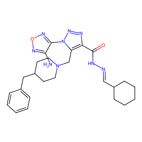 C25H33N9O2 structure