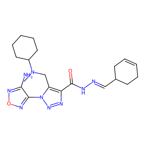 C20H29N9O2 structure