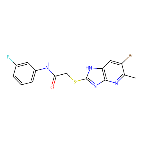 C15H12BrFN4OS structure