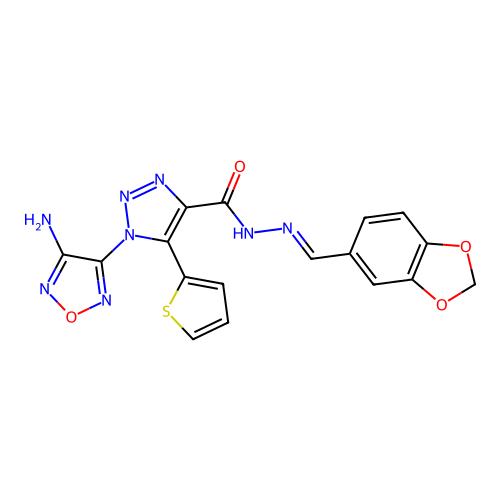C17H12N8O4S structure