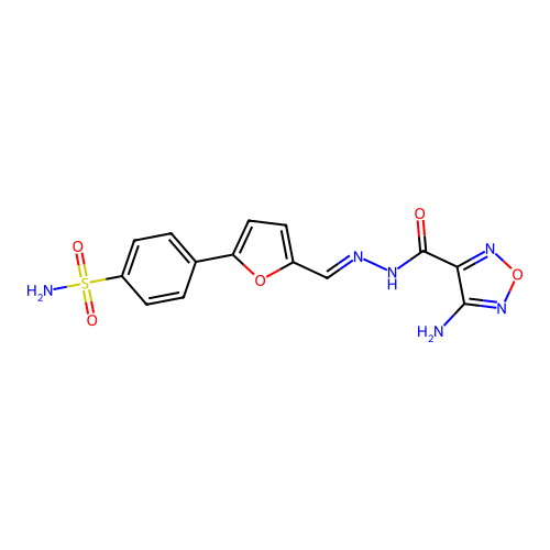 C14H12N6O5S structure