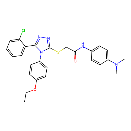 C26H26ClN5O2S structure