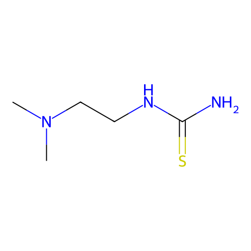 [2-(Dimethylamino)ethyl]thiourea structure