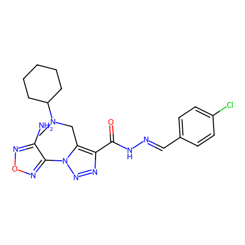 C20H24ClN9O2 structure