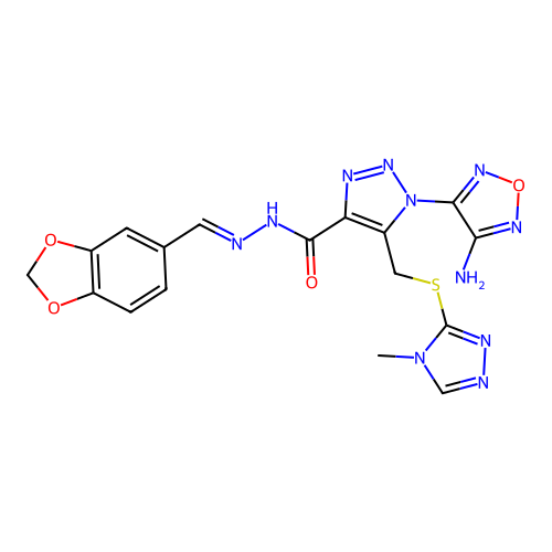 C17H15N11O4S structure