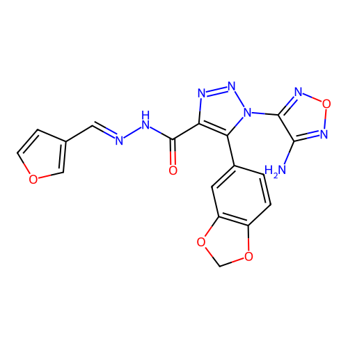 C17H12N8O5 structure