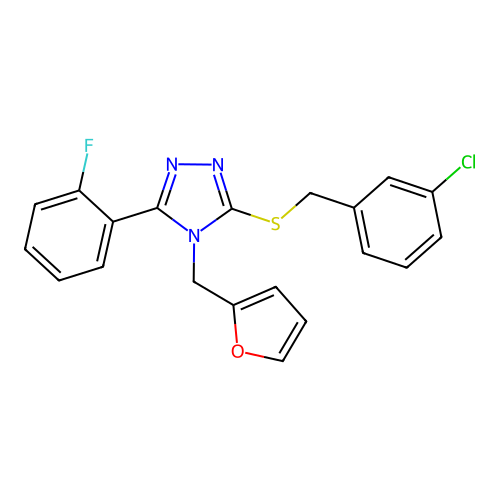 C20H15ClFN3OS structure