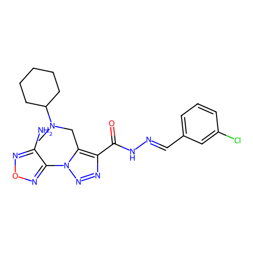 C20H24ClN9O2 structure