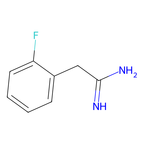 2-(2-Fluorophenyl)ethanimidamide structure
