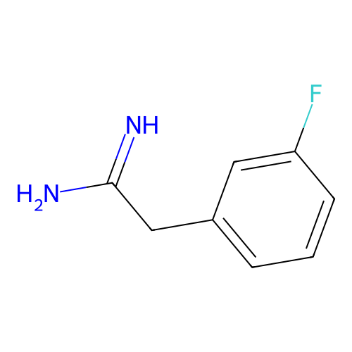2-(3-Fluorophenyl)ethanimidamide structure