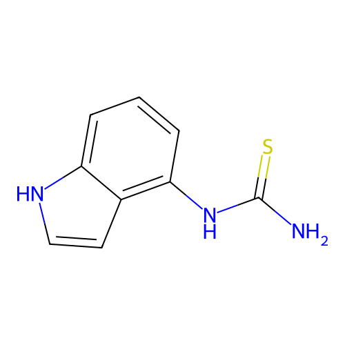 N-(1H-indol-4-yl)thiourea structure
