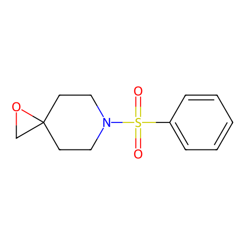 6-(Phenylsulfonyl)-1-oxa-6-azaspiro[2.5]octane structure