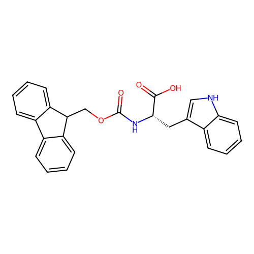 Fmoc-L-tryptophan structure