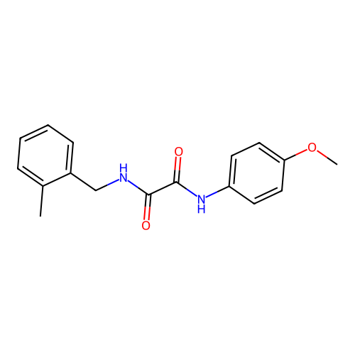 N1-(4-methoxyphenyl)-N2-(2-methylbenzyl)oxalamide structure