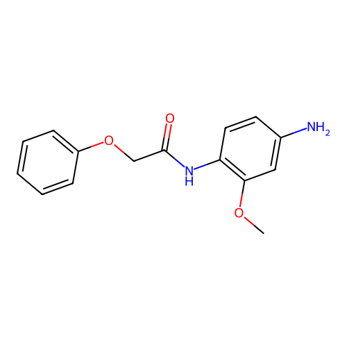N-(4-amino-2-methoxyphenyl)-2-phenoxyacetamide structure