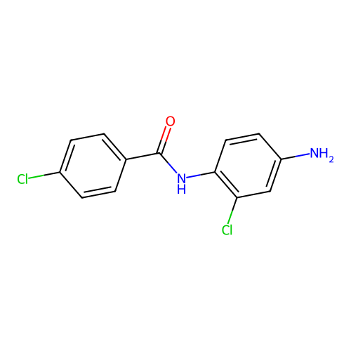 N-(4-amino-2-chlorophenyl)-4-chlorobenzamide structure