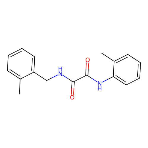 N1-(2-methylbenzyl)-N2-(o-tolyl)oxalamide structure