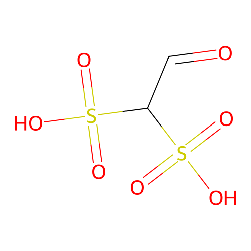 1,1-Ethanedisulfonic acid, 2-oxo- structure