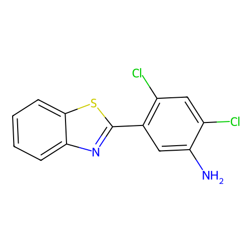 5-(Benzo[d]thiazol-2-yl)-2,4-dichloroaniline structure