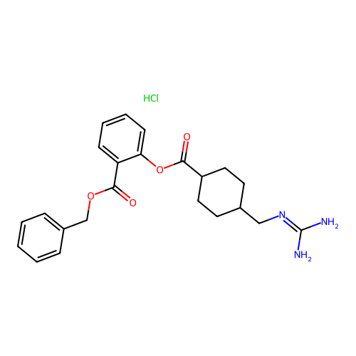 Benexate hydrochloride structure
