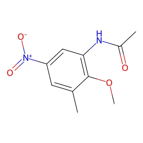 N-(2-甲氧基-3-甲基-5-硝基苯基)乙酰胺 structure