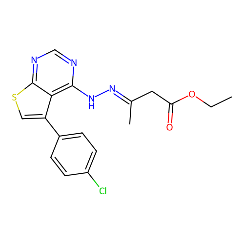 C18H17ClN4O2S structure