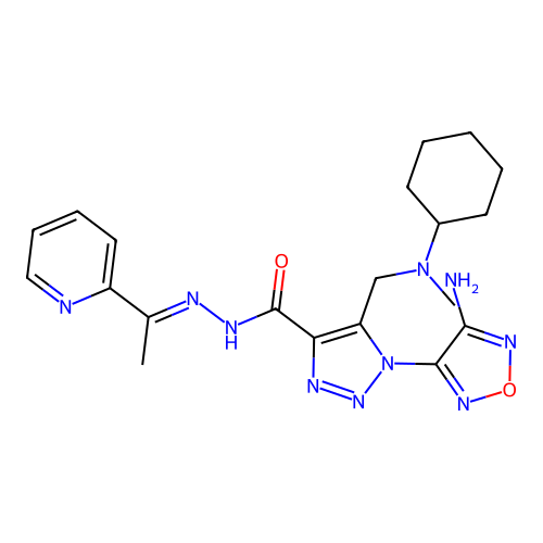 C20H26N10O2 structure