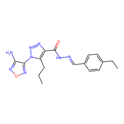 C17H20N8O2 structure