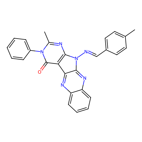 C27H20N6O structure