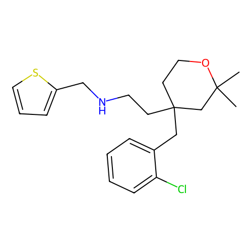C21H28ClNOS structure
