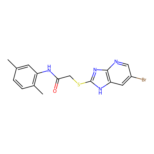 C16H15BrN4OS structure