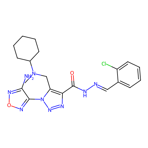 C20H24ClN9O2 structure