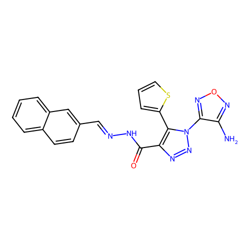 C20H14N8O2S structure