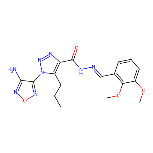 C17H20N8O4 structure