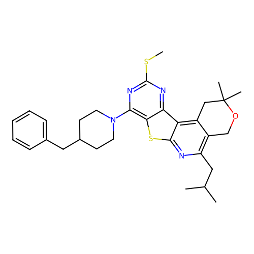 C31H38N4OS2 structure