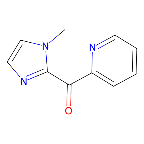 (1-Methyl-1H-imidazol-2-yl)(pyridin-2-yl)methanone structure
