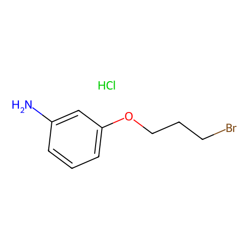 3-(3-Bromopropoxy)aniline structure