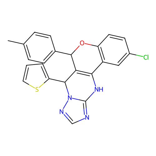 C23H17ClN4OS structure