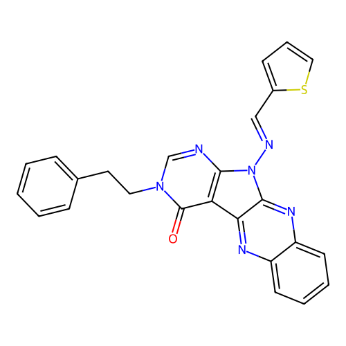 C25H18N6OS structure