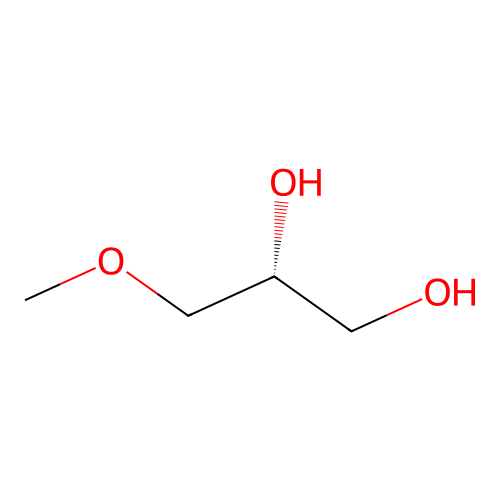 (2R)-3-methoxypropane-1,2-diol structure