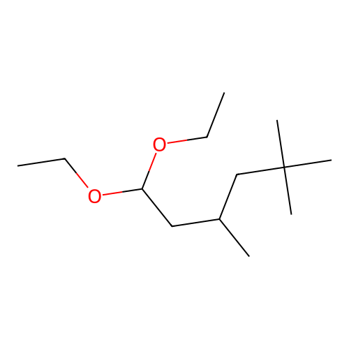 1,1-Diethoxy-3,5,5-trimethylhexane structure