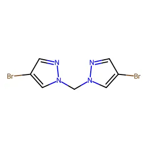 1H-Pyrazole, 1,1'-methylenebis(4-bromo- structure