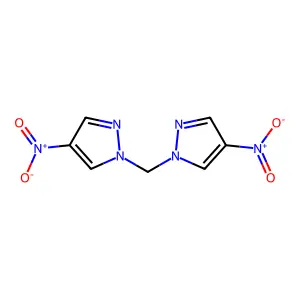 Pyrazole, methylenebis(4-nitro- structure