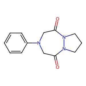 Tetrahydro-3-phenyl-1H,7H-pyrazolo(1,2-a)(1,2,5)triazepine-1,5(2H)-dione structure
